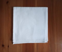 Вафельний рушник 45х70 білий, Білий, 45х70