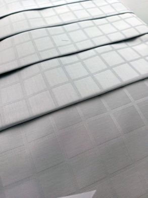 Комплект постільної білизни полуторний сатин жакард сірий, Сірий, Полуторний, 2х70х70