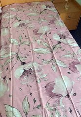 Комплект постельного белья двуспальный ранфорс Романтика, Розовый, Двуспальный, 2х70х70